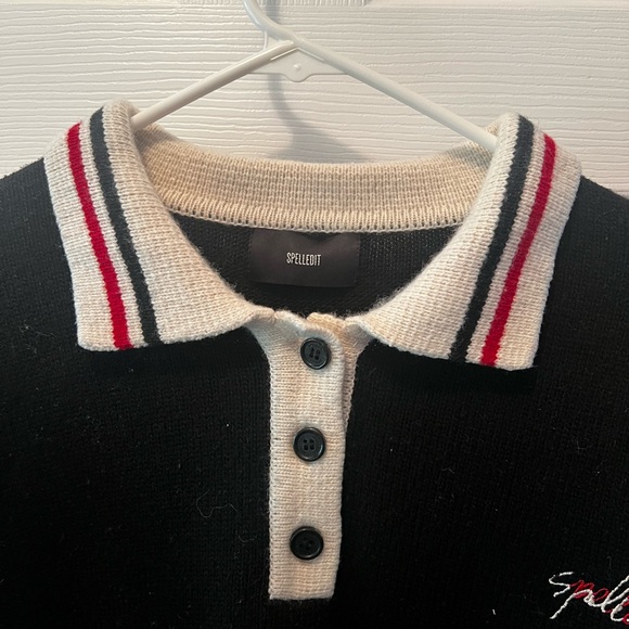 Spelled it striped polo quarter button pullover - Picture 5 of 13